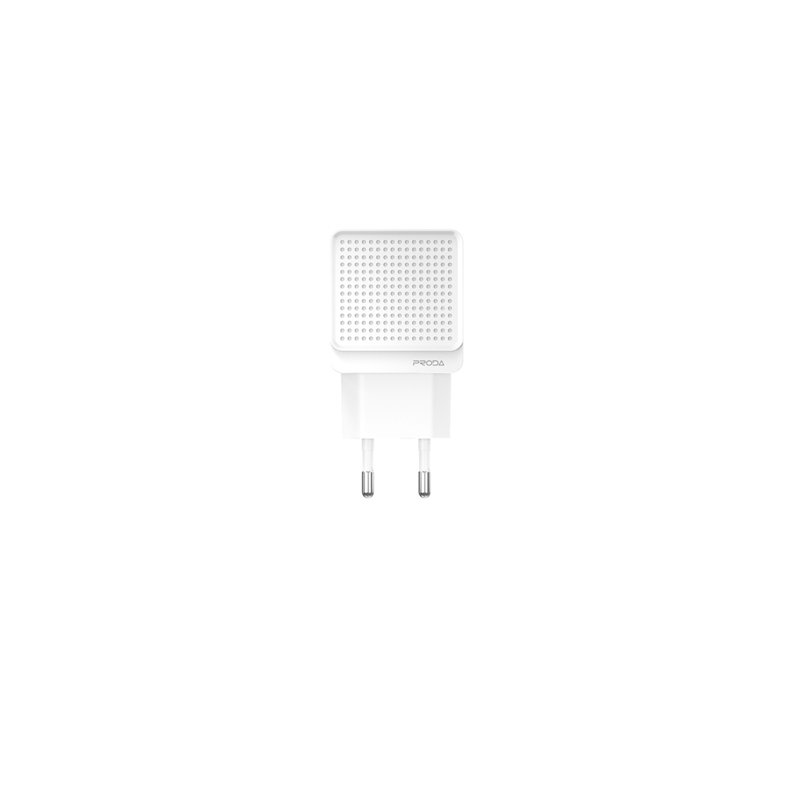 Proda Home Charger Air 2USB + USB-C Cable White (PD-A25) (EU)